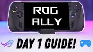 ROG ALLY Everything you need to get started!