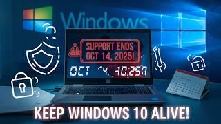 5 Ways to Keep Your Windows 10 PC Alive after October 14, 2025