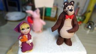 Фигурки "Маша и Медведь" / Figures "Masha and the bear" - Я - ТОРТодел!