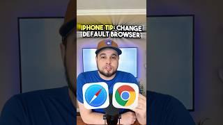 How to Change Browser on iPhone ‍ #iphonetips #safari #chrome