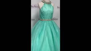 Sugar Kayne Girls Pageant Dress C114 by Johnathan Kayne - Shop So Sweet Boutique