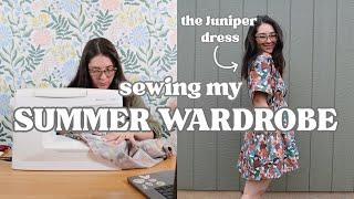 Sewing My Summer Wardrobe ️ | The Juniper Dress Sew Along
