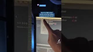 How to add chat to OBS studios My twitch: TheOneVex #shorts #tiktok #fyp #tips #stream