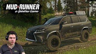 Lexus LX 570 для Spintires Mudrunner. Роскошь в грязи.