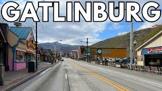 Walking Empty Streets of Gatlinburg | The Calm Before A Massive Winter Storm!