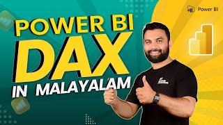 Power BI Dax in Malayalam | For Beginners | Power Pivot & DAX