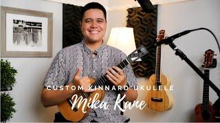 Custom Kinnard "Thinline" Tenor Ukulele | demo by Mika Kane