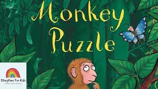 Storytime for kids read aloud - Monkey Puzzle by Julia Donaldson