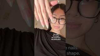 strong, natural long nails #longnails #longalmondnails #nails