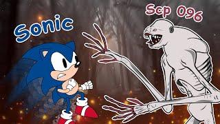 Sonic sees Scp 096 in the dark jungle| Cartoon | Animation