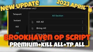 New! Ice Hub V4.7 (update) Brookhaven Rp Op script (premium+kill all+bring all)