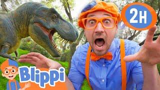 Learn About Dinosaurs with Blippi! | BEST OF BLIPPI TOYS | Educational Videos for Kids