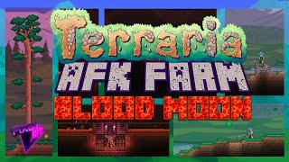 AFK FARM Terraria 1.4 | Blood Moon Farm | Master Mode AFK Farm