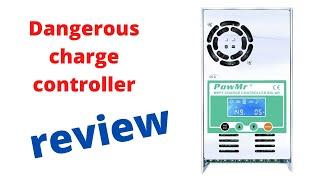 Quick review of PowMr 60A MPPT solar charge controller.