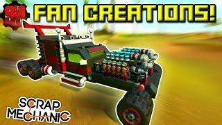 FAN CREATIONS + Q&A ANNOUNCEMENT! - Scrap Mechanic Gameplay