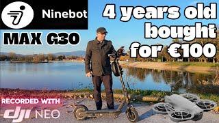 I bought 4 year old Ninebot MAX for only €100