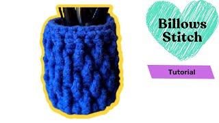 How to Crochet Billows Stitch - Tutorial