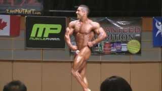 Greg Doucette Light heavyweight posing routine 2012 canadian bodybuilding nationals IFBB PRO