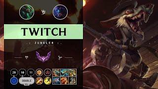 Twitch Jungle vs Rek'Sai - EUW Master Patch 14.10