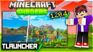 how to download & install shaders in minecraft tlauncher 1.20.4