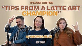 Secrets of latte art with a champion and a TikTok star! | - GEORGIA ELLIS!