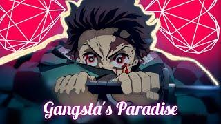 Tanjiro-Gangsta's Paradise amv edit