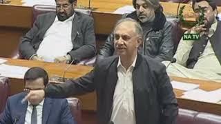 PTI Leader Omar Ayub Khan Strong Speech against Shahbaz Sharif