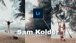 Sam Kolder Inspired Tones Free Preset V1 || How to edit like @samkolder in Lightroom Mobile Tutorial