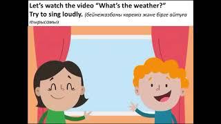 Smiles 2 - The weather - grade 2