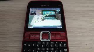 Nokia e63 Incoming Call