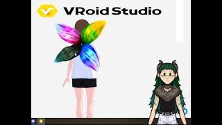 Vroid 1.23.2 Tutorial Wings and other Extras without other programms