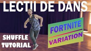 Lectii de Dans SHUFFLE Fortnite TUTORIAL