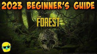 The Forest | 2023 Guide for Complete Beginners | Episode 1 | Food, Water, Shelter