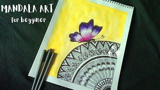 Mandala Art for beginners || Shreya's Art Gallery ||