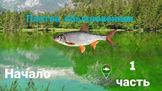 My Fishing World.#1  Плотва обыкновенная. Новый канал!!!