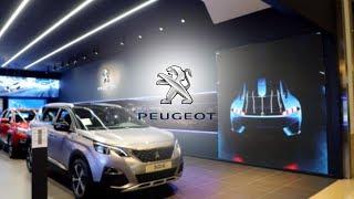 Digital Displays at Peugeot Digital Car Showroom, Yas Mall Abu Dhabi