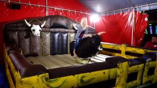 2016 Ar State Fair - Bucky the Bull - Rider 82