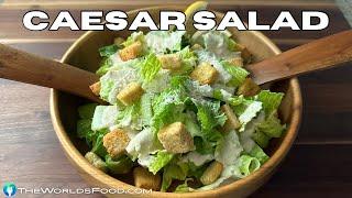 Creamy Caesar Salad Dressing