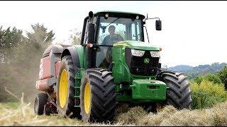 John Deere 6170M + Feraboli 265 Extreme | Baling hay - Loading bales | FHD