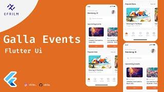 Galla Events - Flutter UI - Speed Code