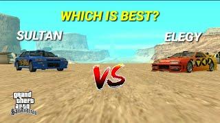 GTA SAN ANDREAS:SULTAN VS ELEGY( WHICH IS BEST? )