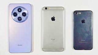 Xiaomi Redmi 14C Vs Iphone 7 Vs Iphone 6S Plus | Speed Test & Comparison