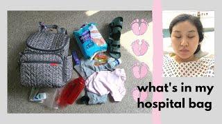 What's in my hospital bag + what I ACTUALLY used / sillyfacealice