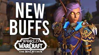 NEW CLASS BUFFS! Up To 40% Increases To Class Specs And Talents In War Within! | World Of Warcraft