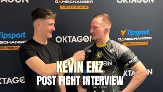 Kevin Enz Post Fight Interview -OKTAGON 68