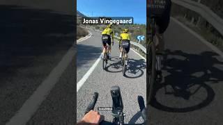 Jonas Vingegaard and Wilco Kelderman on Training