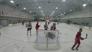 ACHA D2 Nat'l Championships - Ohio State vs Trine University - Goal Cam -  OSU Attacks 2x