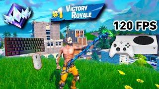 Fortnite Unreal Ranked Reload on Xbox Series S | Keyboard & Mouse Gameplay | 120 FPS