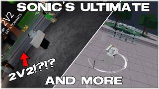 Sonic's NEW ULTIMATE & 2V2!?! | Saitama Battlegrounds Roblox