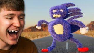 Reacting to WEIRD Sonic the Hedgehog VIDEOS! (Sanic)